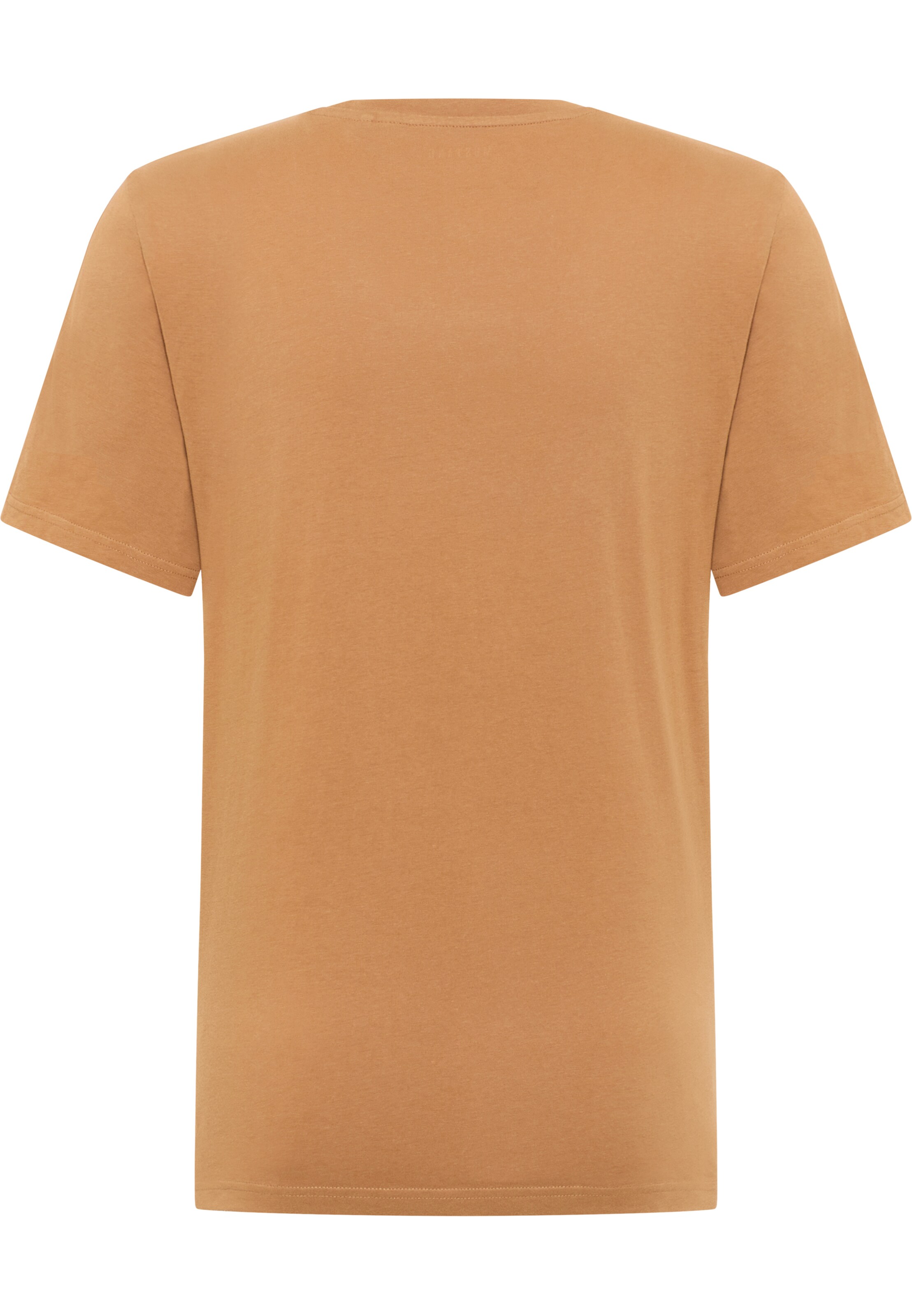 MUSTANG T-Shirt 'Austin' in Braun