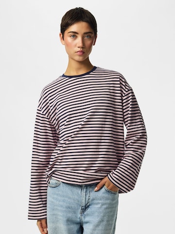 PIECES Shirt 'PCSadie' in Blauw: voorkant