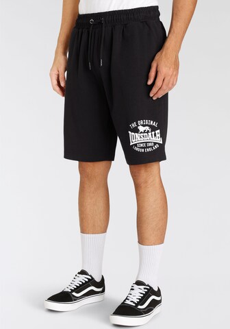 LONSDALE Loose fit Pants in Black