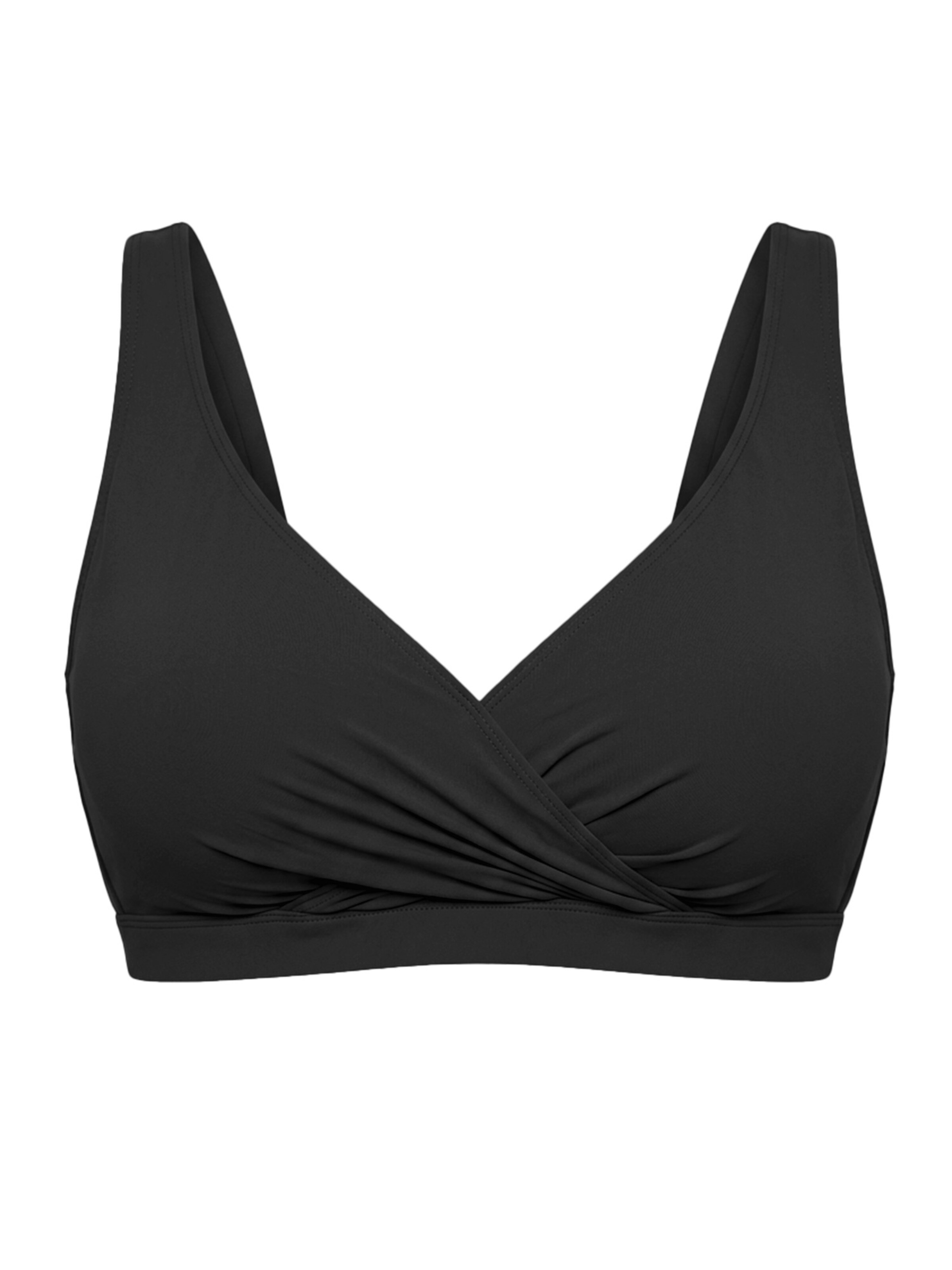 SugarShape Bikinový top 'Valencia' - Čierna: predná strana