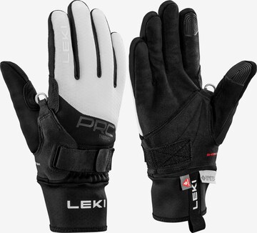 LEKI Athletic Gloves in Black