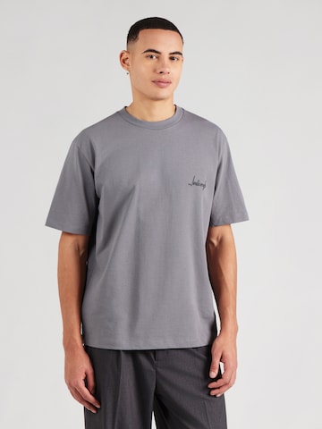 Lindbergh T-shirt i grå: framsida