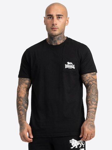 LONSDALE Tričko 'Torbay' - Čierna