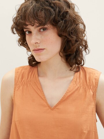 TOM TAILOR - Blusa en naranja