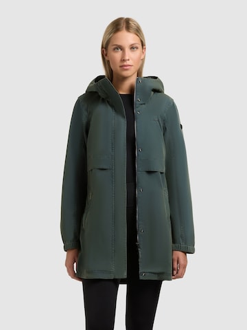 Veste mi-saison 'BRAVA' khujo en bleu : devant