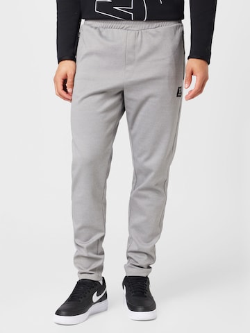 Coupe slim Pantalon de sport Hummel en gris : devant
