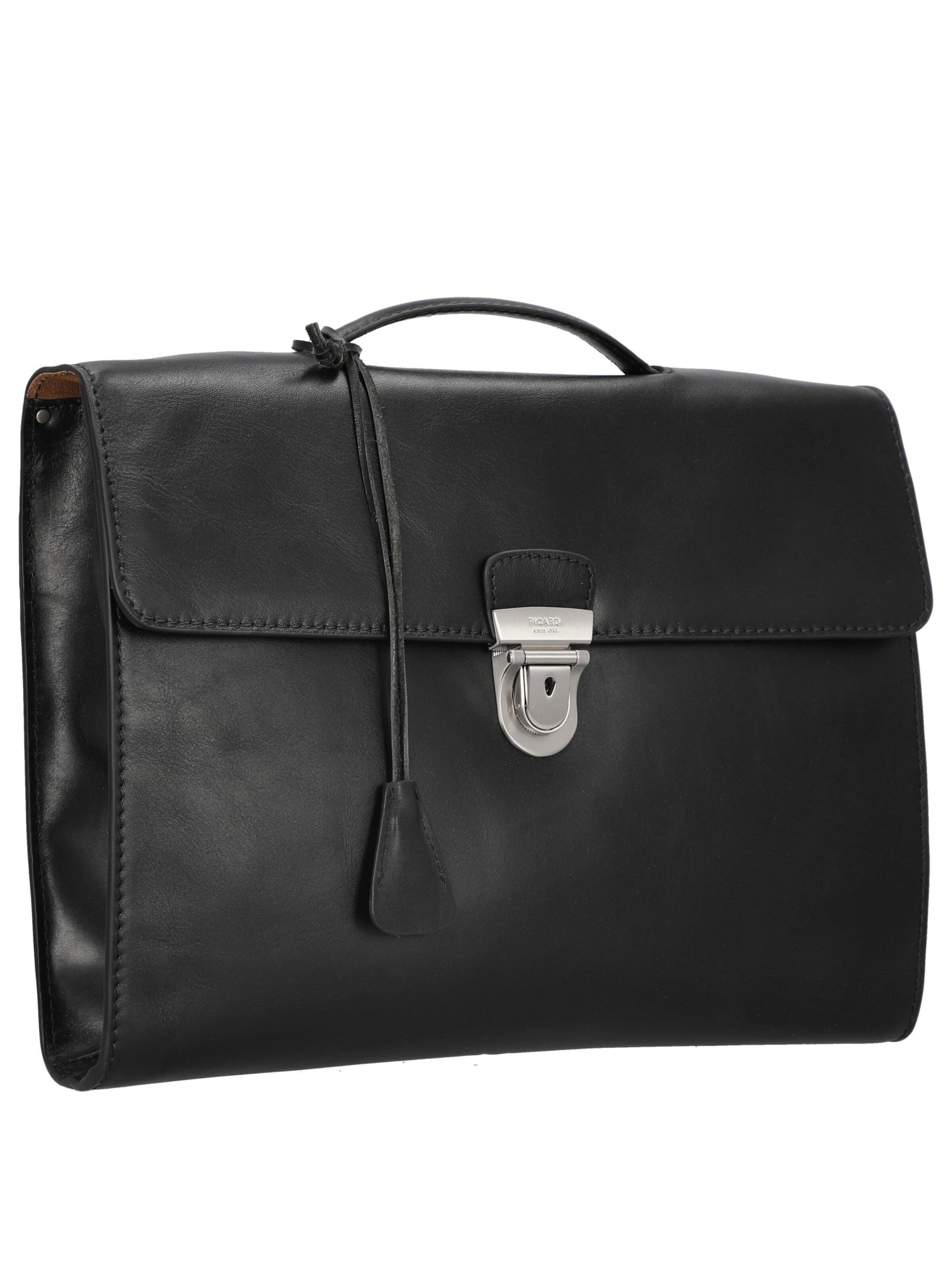 Picard Briefcase 'Toscana' in Black