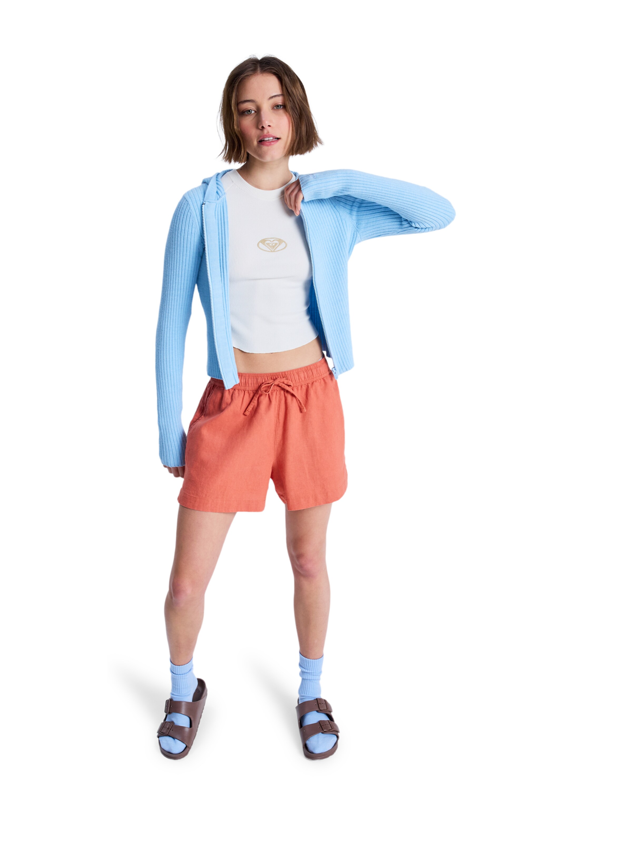 ROXY Regular Shorts 'Lekeitio Break' in Orange