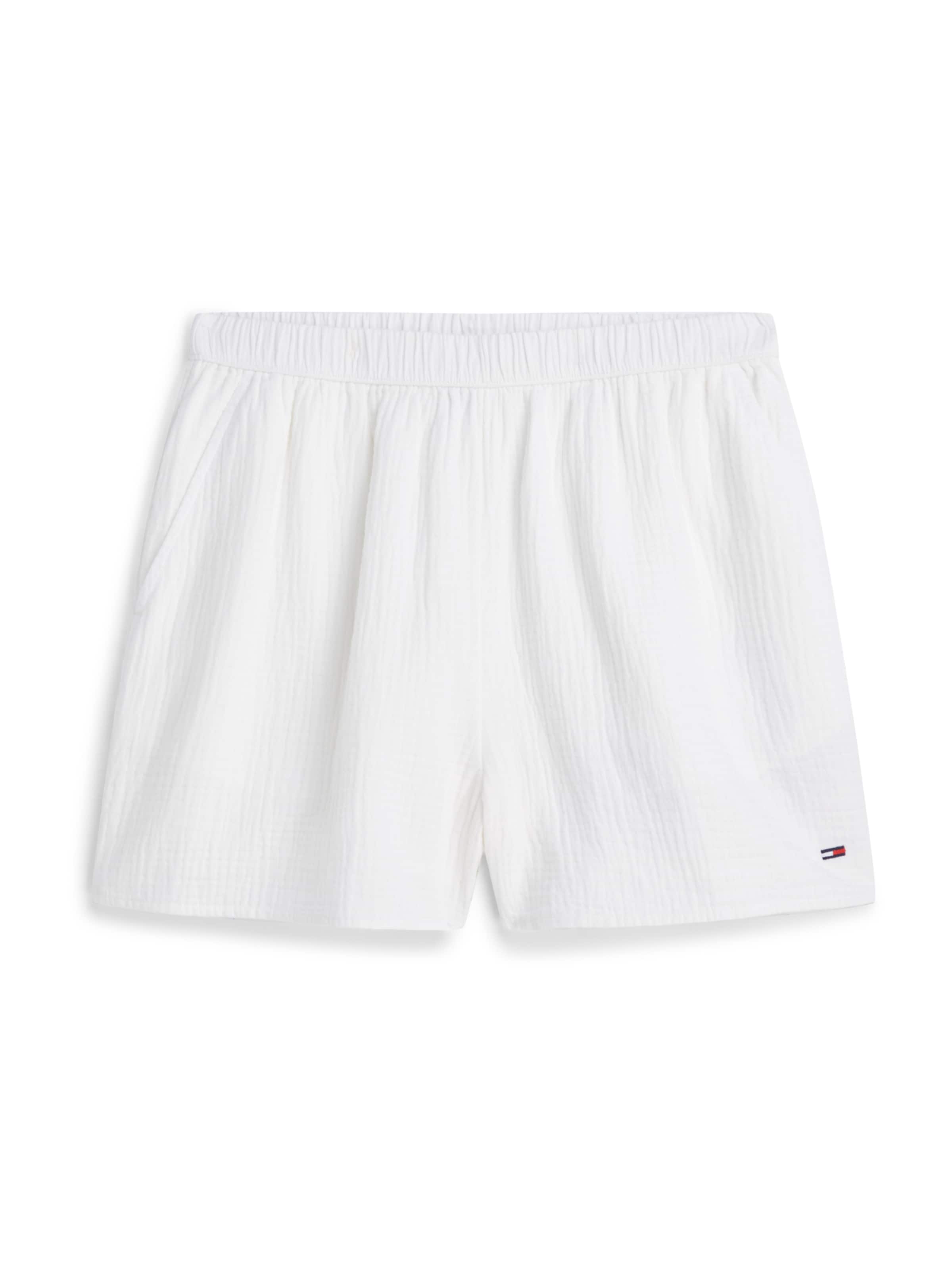 Tommy Jeans Свободный крой Штаны в Белый: спереди