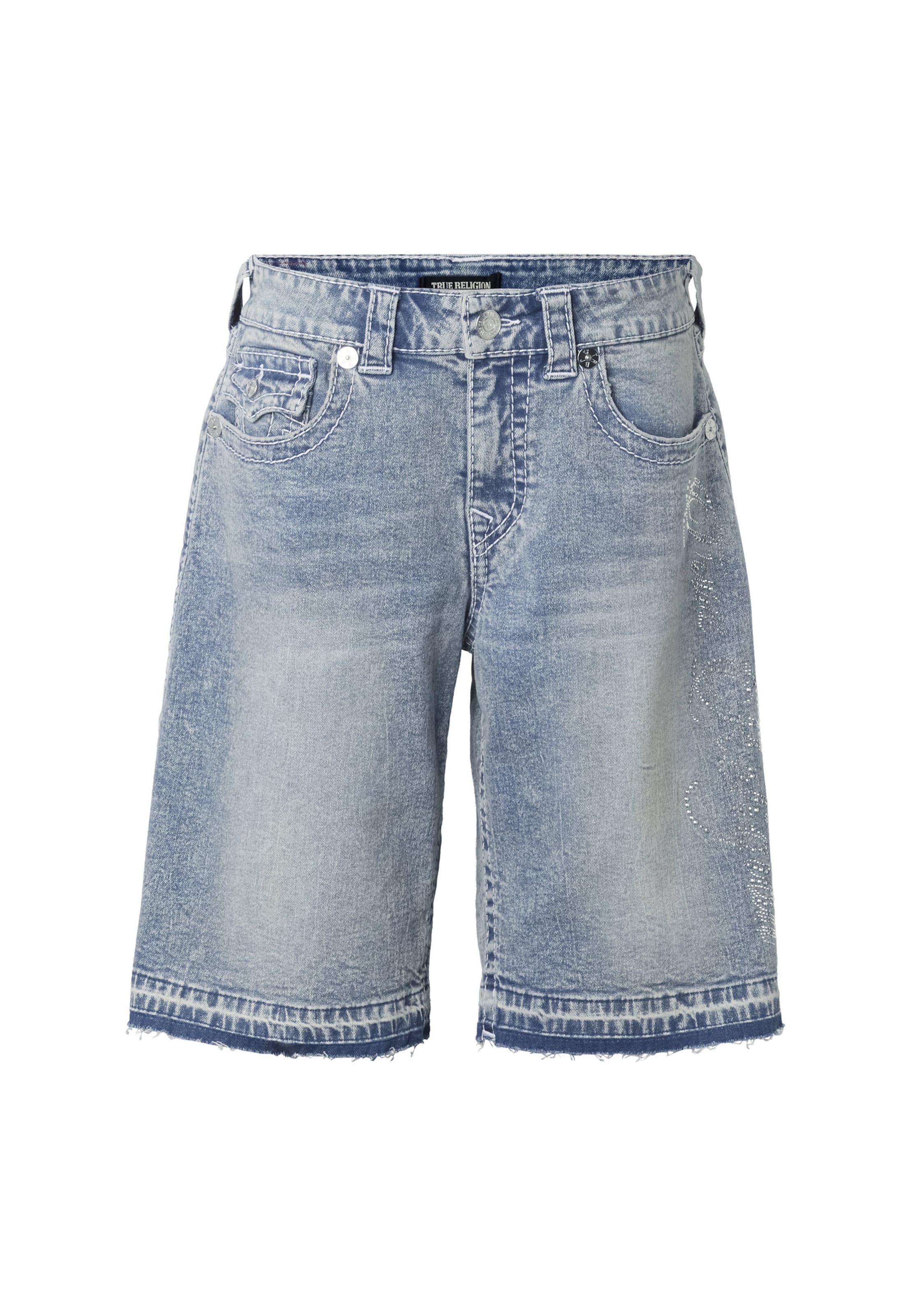 True Religion Baggy Shorts 'Jessie' in Blau: Vorderseite