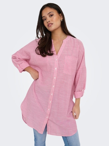 ONLY Blouse 'APELDOORN' in Roze: voorkant