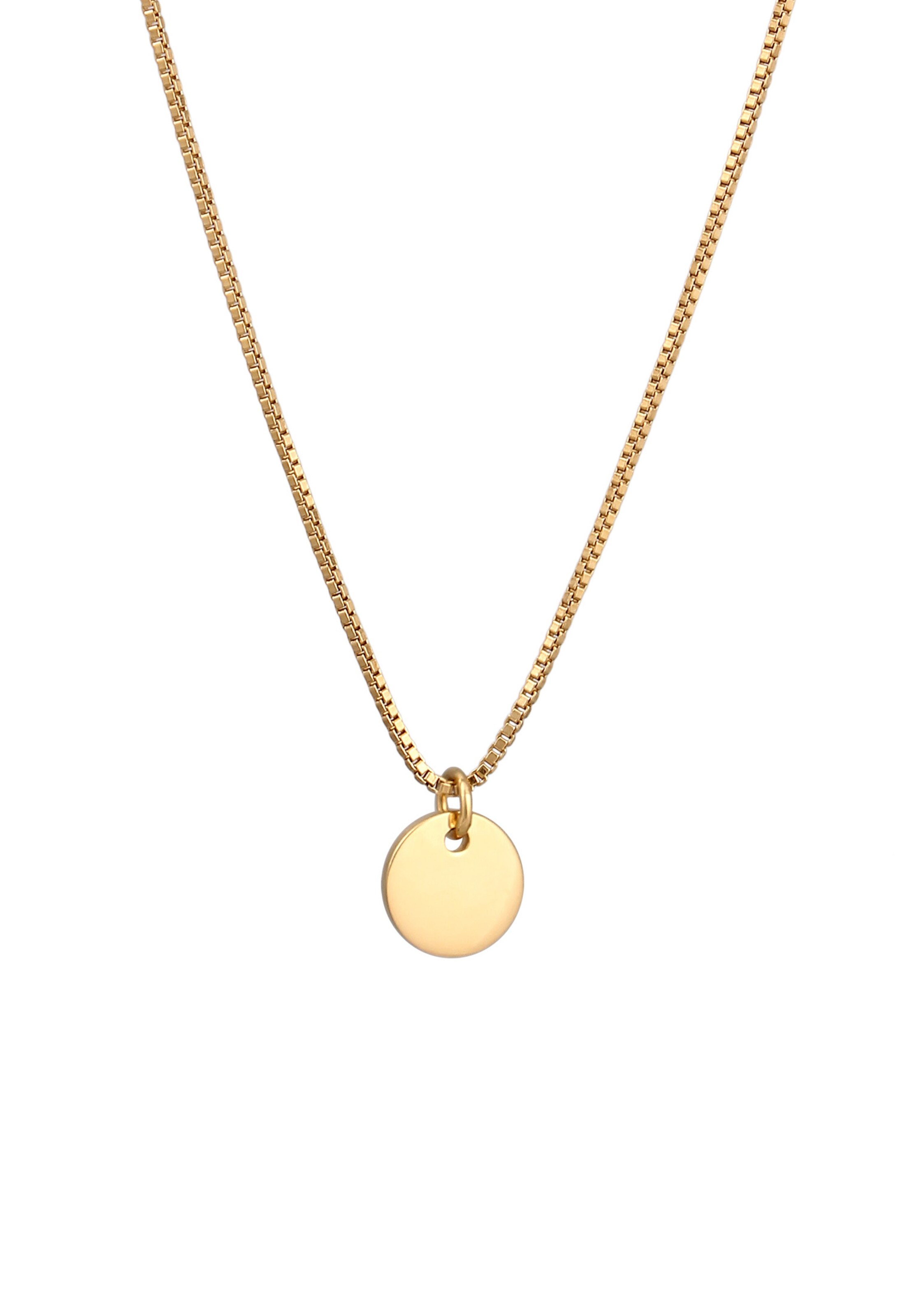 ELLI Halskette 'Plättchen' in Gold