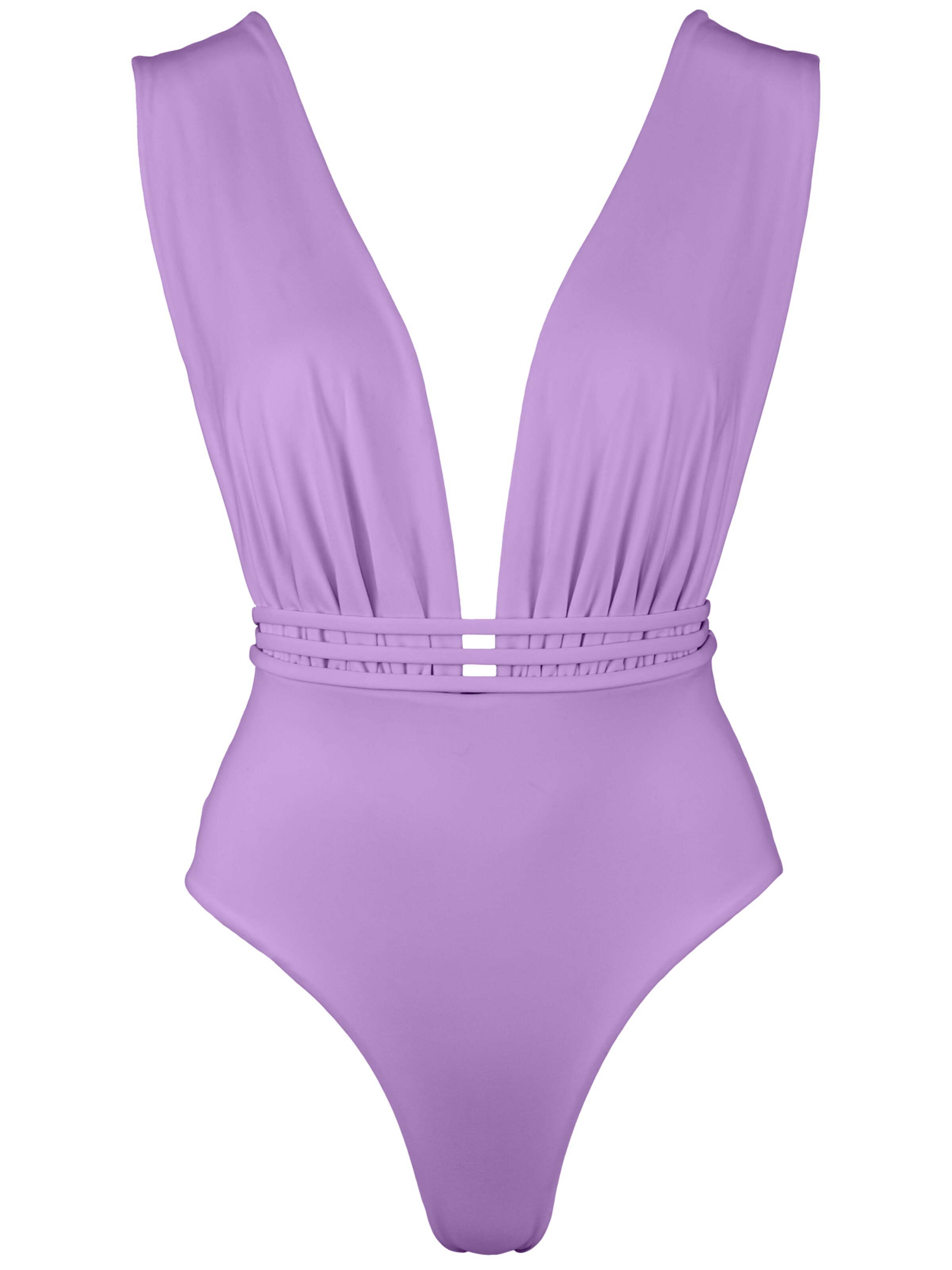 SEA ME SWIM High neck Badeanzug 'ARIDÈE'‌‌‌‌‌‌‌‌ in Lila: Vorderseite