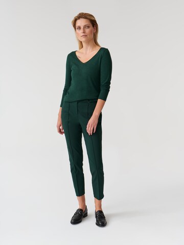 Coupe slim Pantalon à plis 'JAKINA 1' TATUUM en vert