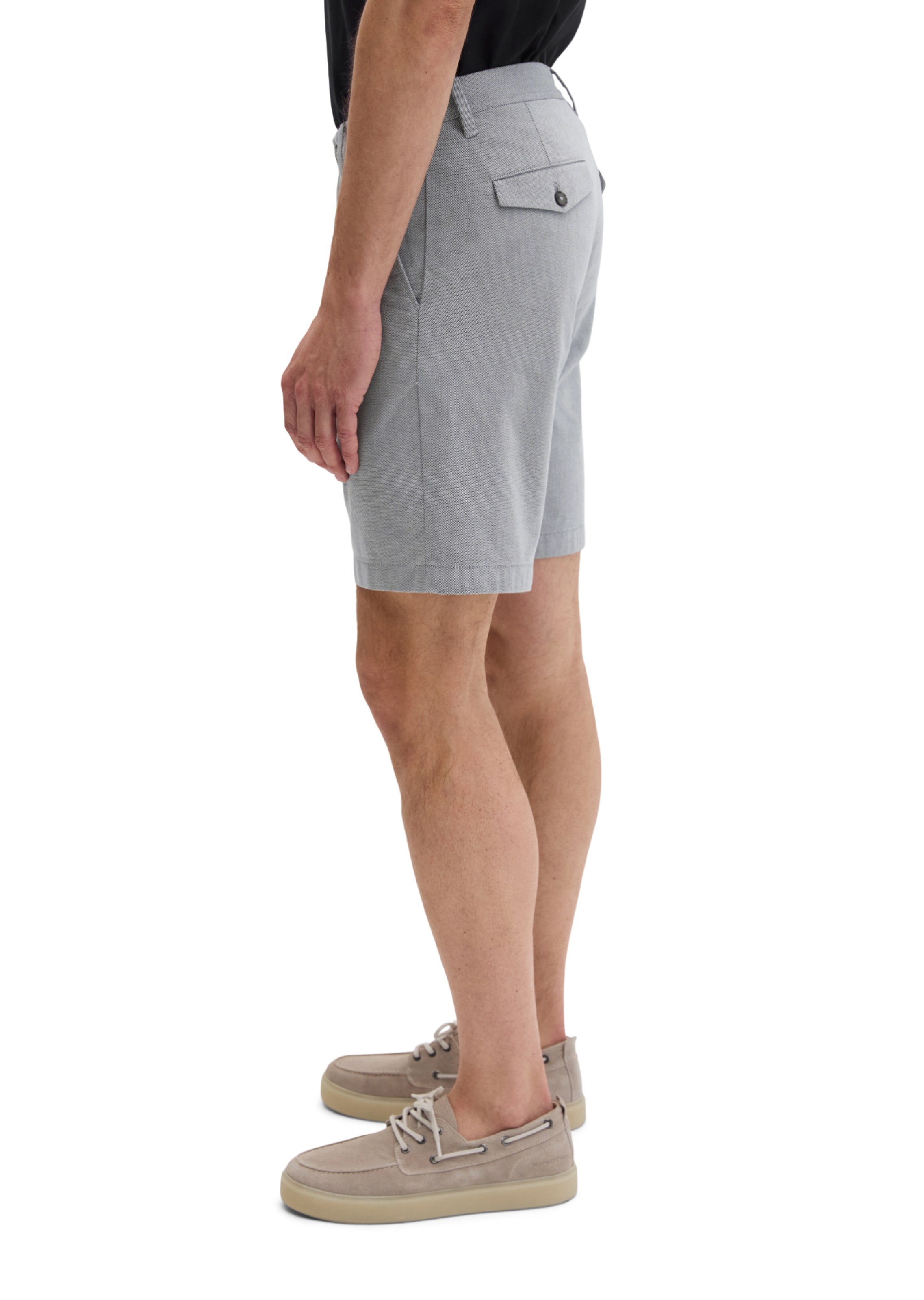 Marc O'Polo Slimfit Broek 'Salo' in Grijs