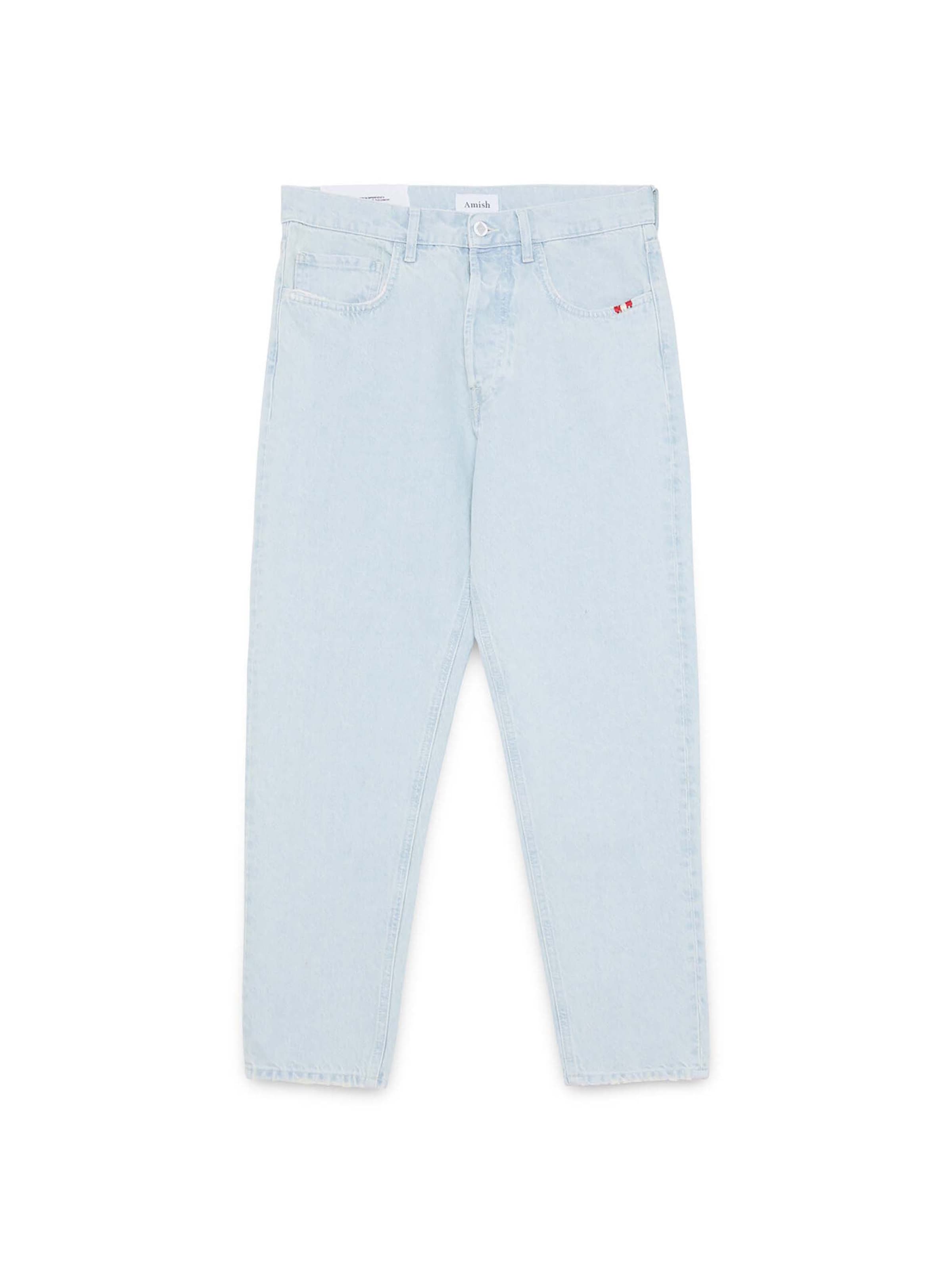 AMISH Tapered Jeans 'Jeremia' in Blauw: voorkant
