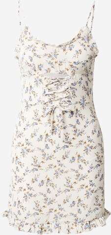 Daisy Street Summer Dress in Blue: front