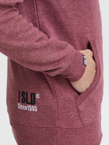 !Solid Zip-Up Hoodie 'Benn' in Red