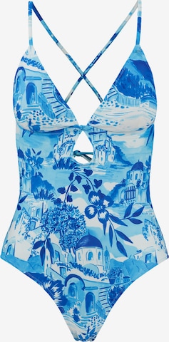 Triangle Maillot de bain 'Rowy' Shiwi en bleu : devant