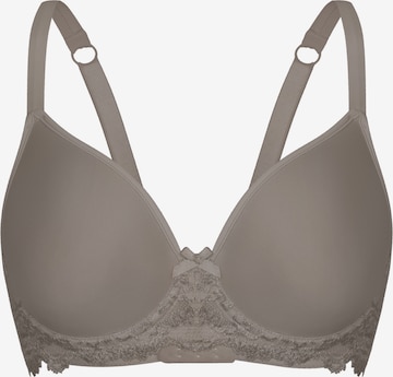 sassa Bra 'CLASSIC LACE' in Brown: front