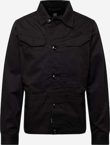 Veste mi-saison G-Star RAW en noir : devant