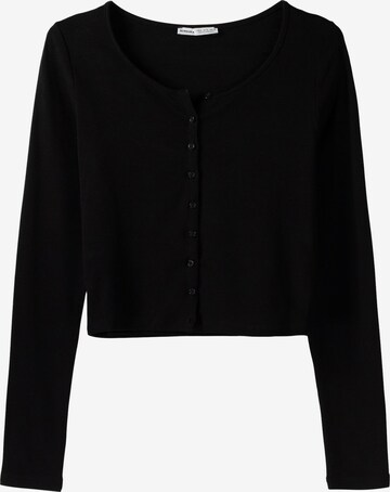 Cardigan Bershka en noir : devant