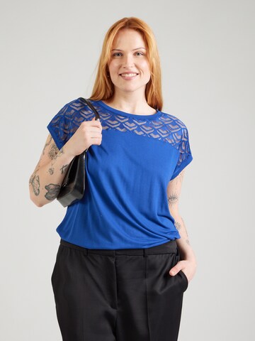 Maglietta 'CARFLAKE' di ONLY Carmakoma in blu: frontale