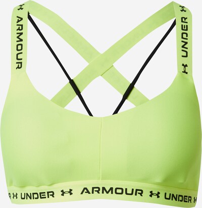 Sutien sport UNDER ARMOUR pe verde deschis / negru, Vizualizare produs