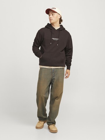 JACK & JONES Sweatshirt 'JORVesterbro' in Brown