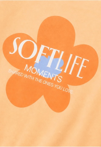 OH APRIL Sweatshirt 'Soft Life' in Orange