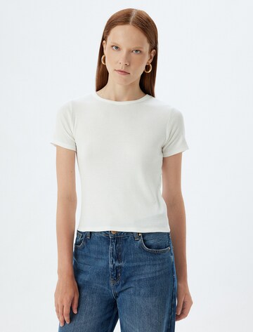 Koton Shirt in Wit: voorkant