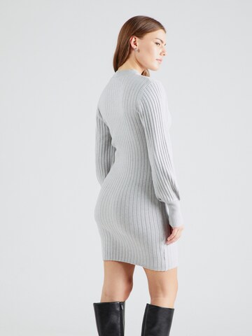 JDY Knitted dress 'JDYMAGDA' in Grey