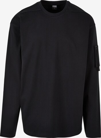 Urban Classics Shirt in Black: front