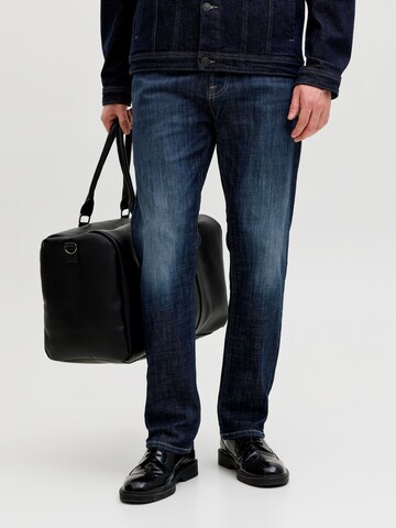 Regular Jean 'JJICHRIS JJCOOPER' JACK & JONES en bleu : devant