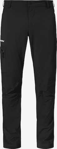 Schöffel Regular Outdoorhose 'Folkstone' in Schwarz: Vorderseite