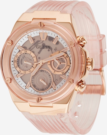 GUESS Analog Watch in Pink: front