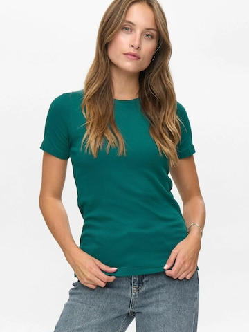 Maglietta ' RILEY ' di NÜMPH in verde: frontale