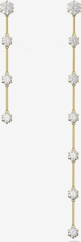 Swarovski Earrings in Gold: front