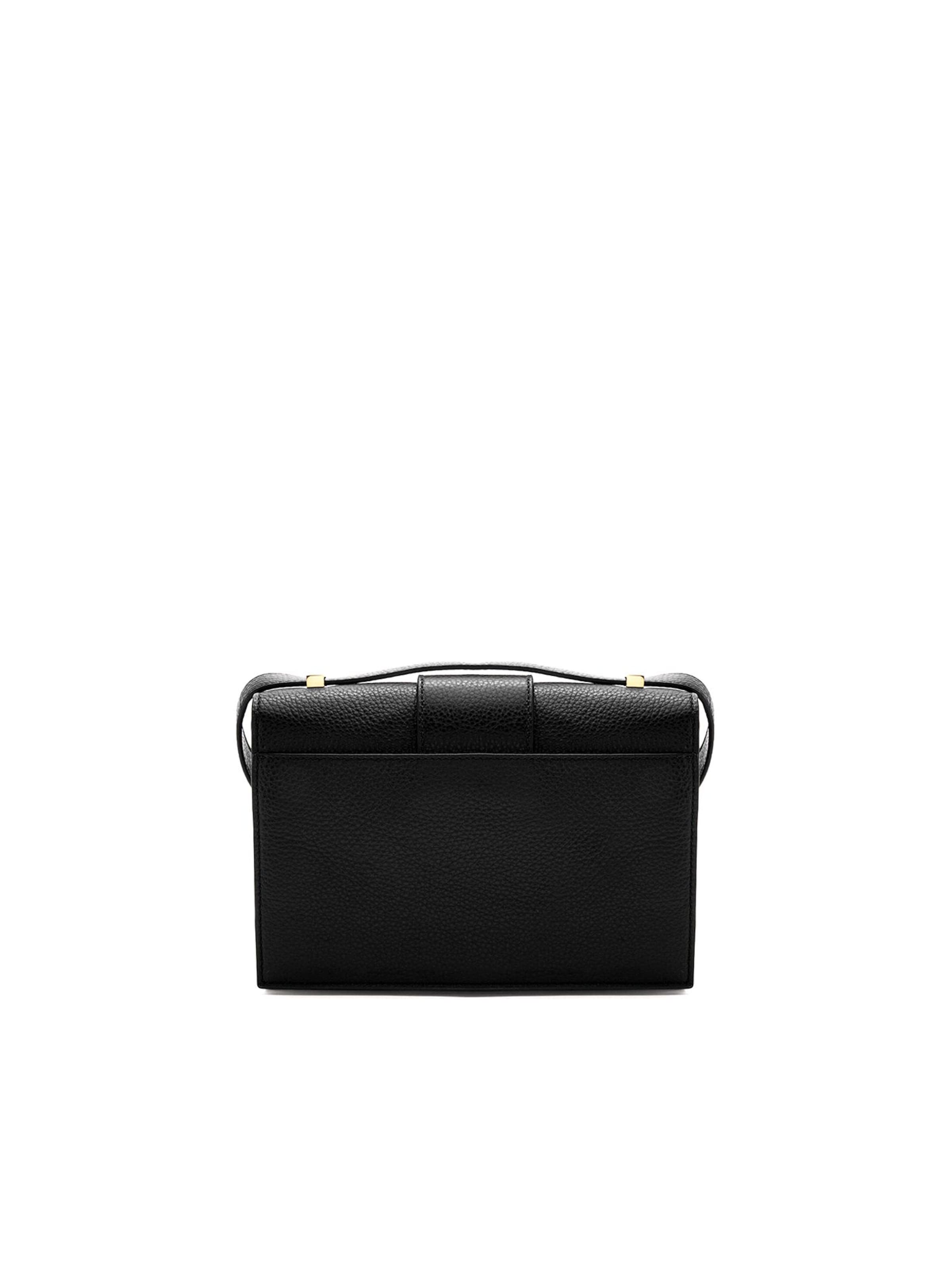 Coccinelle Umhängetasche 'Arlettis Handbag Grained Leather'‌‌‌‌ in Schwarz