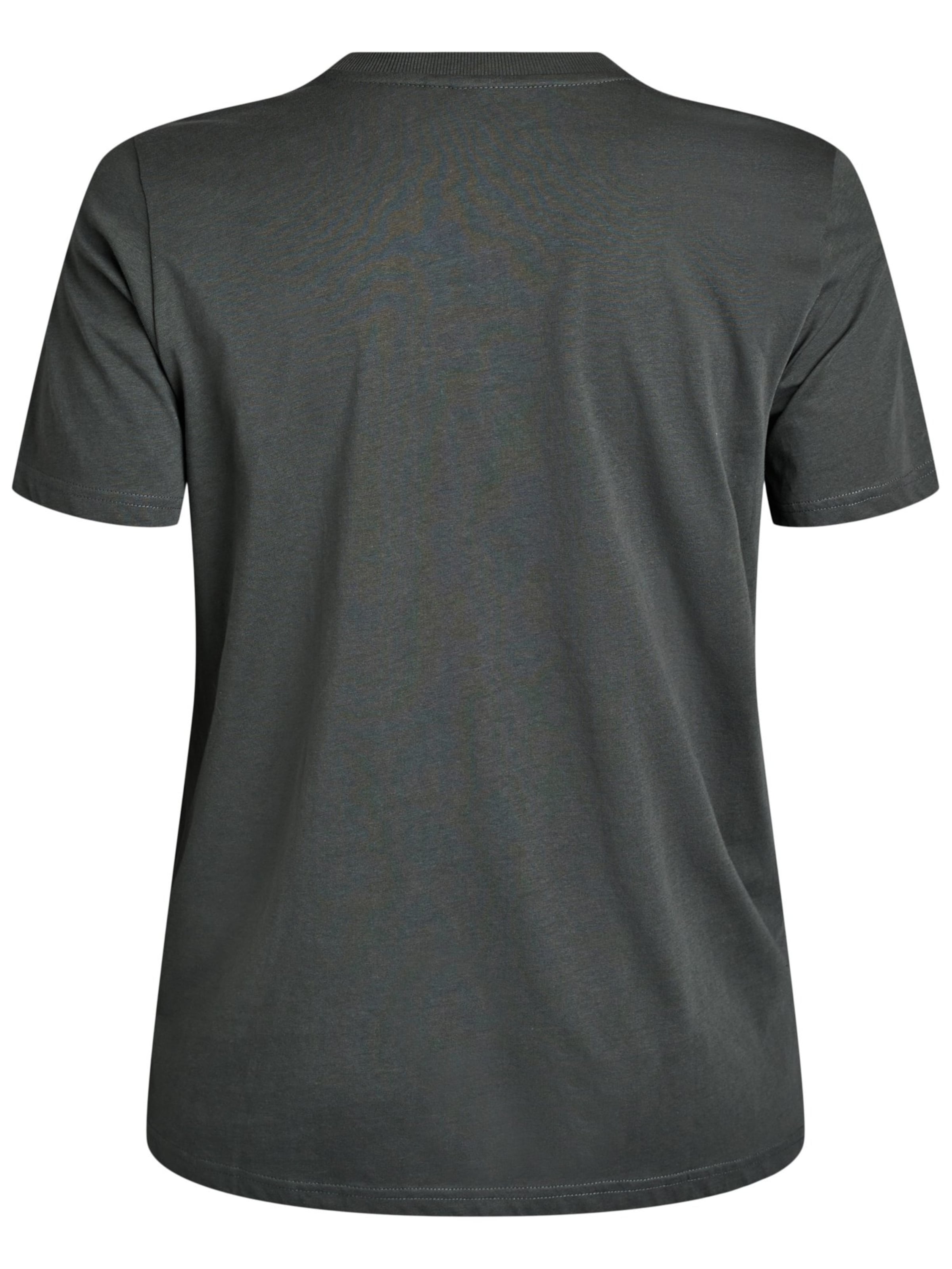 Zizzi Футболка 'VCharlin' в Зеленый