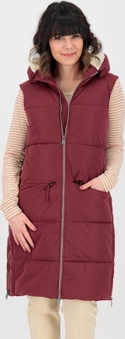 Gilet 'GILMOUR' KILLTEC en rouge : devant