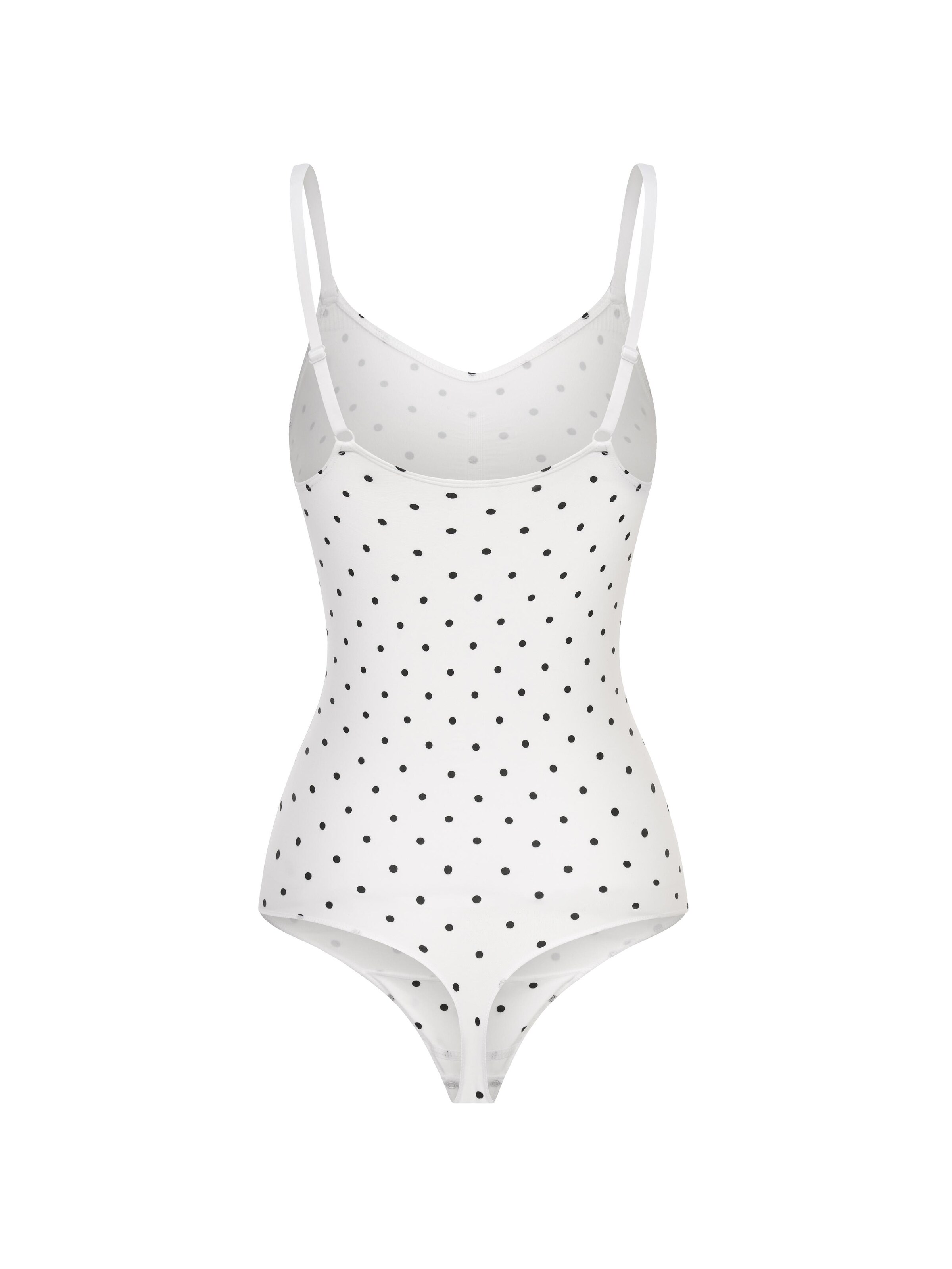 cfab (formerly creamy fabrics) - Body moldeador 'Sculpting Shapewear mit String' en blanco
