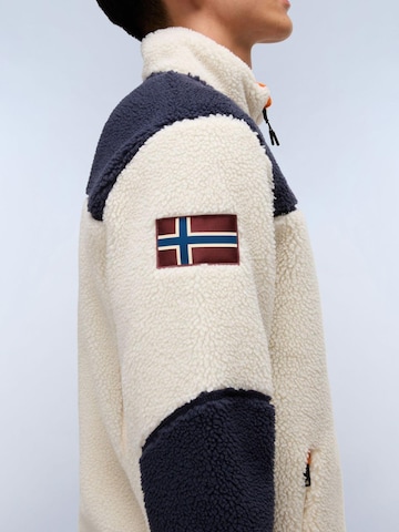 Giacca di pile di NAPAPIJRI in bianco