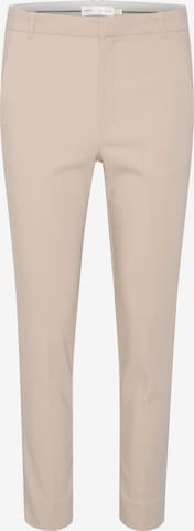 InWear Slimfit Hose 'Zella' in Beige: predná strana