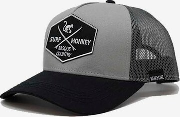 Casquette de sport Surf Monkey en gris : devant