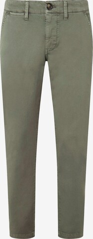 Pepe Jeans Chino Pants ' CHARLY ' in Green: front