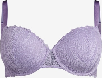 Devoted by ZizziBustier Grudnjak 'Lycro' - ljubičasta boja: prednji dio