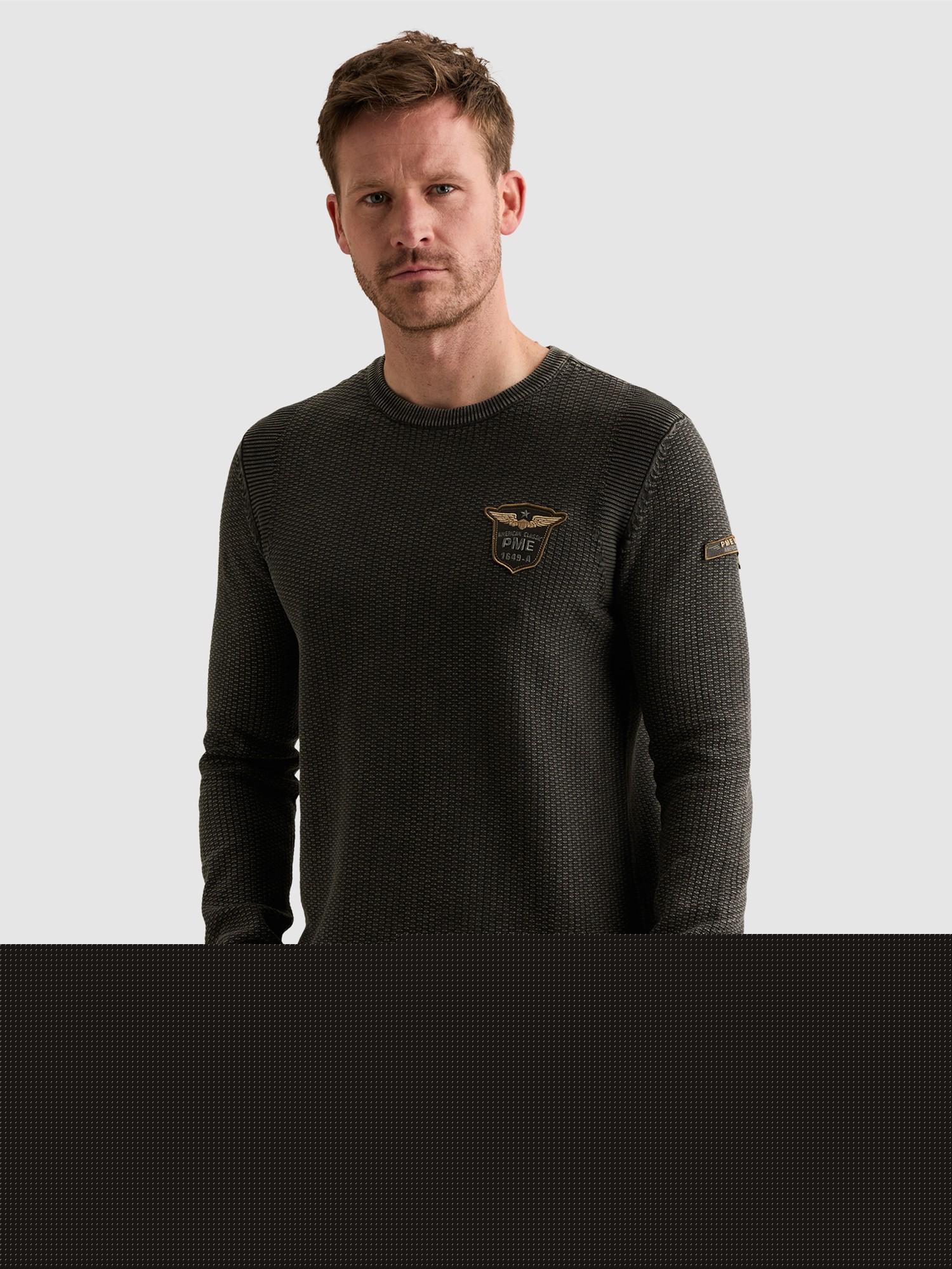 Pull-over PME Legend en gris : devant