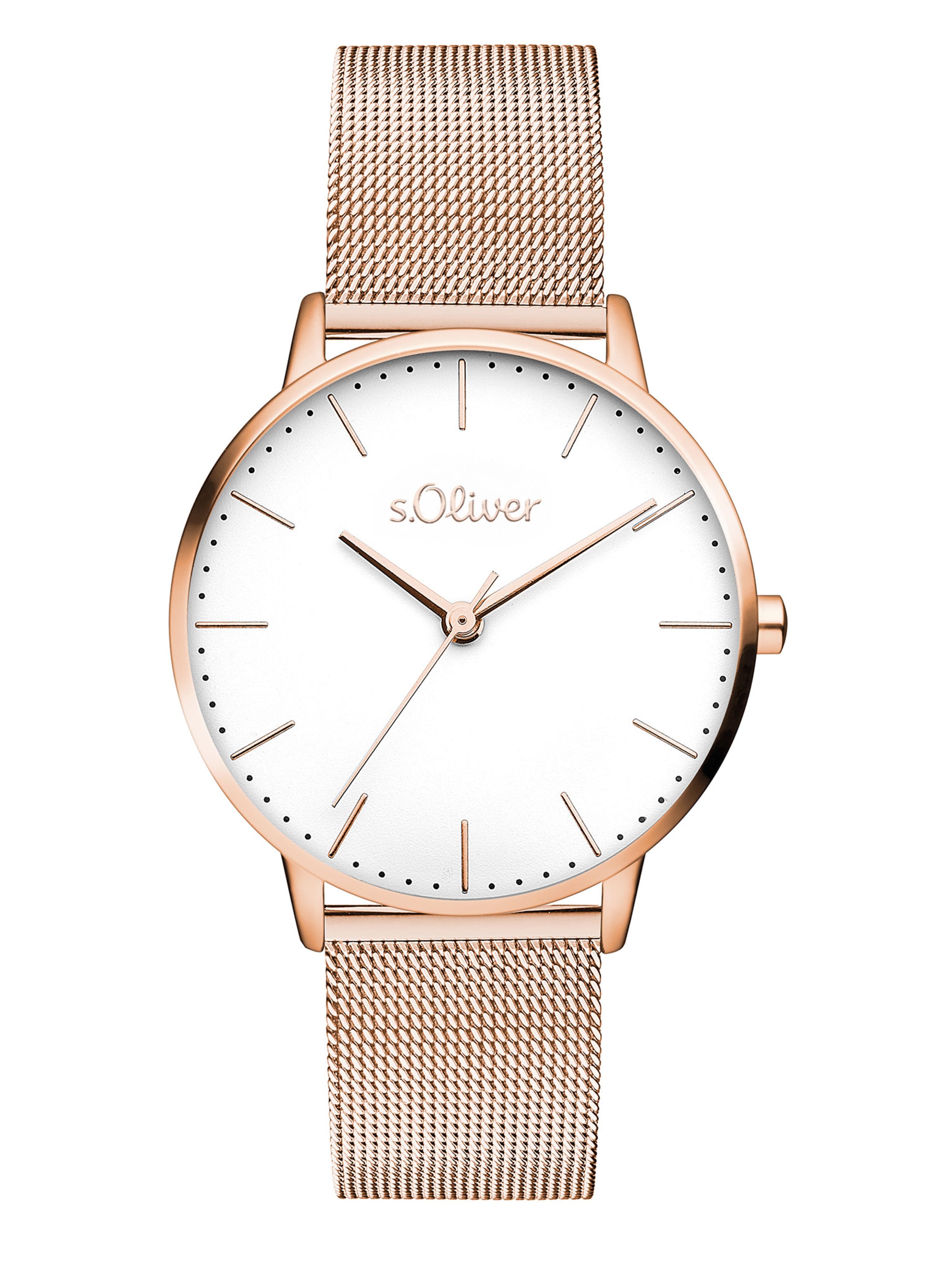 s.Oliver Analog watch in Gold: front
