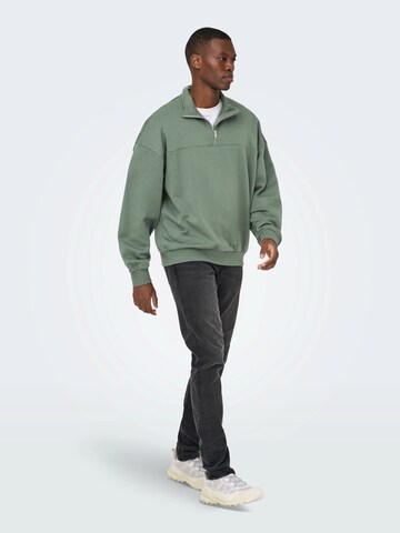 Only & Sons - Sudadera 'ONSCERES' en verde